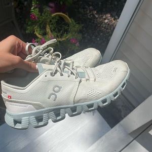 On cloud running shoes